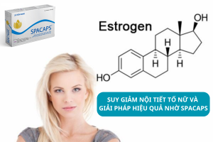 Suy giảm nội tiết tố nữ và giải pháp giúp chị em cải thiện hiệu quả nhờ Spacaps