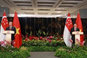 Tuyên bố chung về việc nâng cấp quan hệ Đối tác chiến lược toàn diện giữa Việt Nam và Singapore