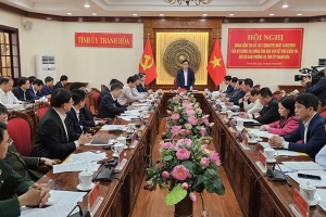 Đoàn kiểm tra của Bộ Chính trị làm việc tại tỉnh Thanh Hóa