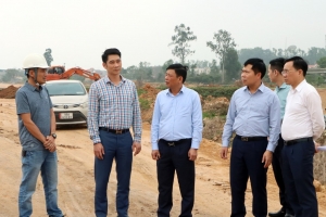 Bắc Ninh đốc thúc tiến độ thi công dự án đường Vành đai 4