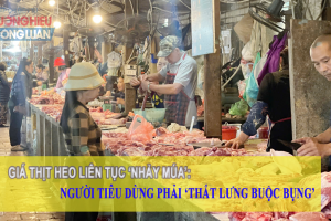 Giá thịt heo liên tục ‘nhảy múa’: Người tiêu dùng phải ‘thắt lưng buộc bụng’