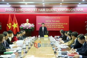 Chủ tịch nước Lương Cường làm việc tại Quảng Ninh