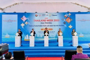Khai mạc Tuần lễ sản phẩm Thái Lan 2025 tại Hải Phòng