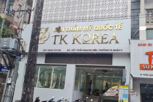 TP. Hồ Chí Minh: Đình chỉ hoạt động Viện thẩm mỹ Quốc tế TK Korea