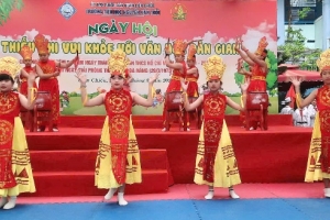 Trường Nguyễn Văn Trỗi với ngày hội văn hoá dân gian ý nghĩa, thú vị