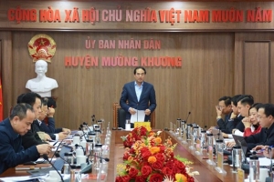 Lào Cai: Phát động phong trào thi đua đặc biệt xoá nhà tạm, nhà dột nát trên địa bàn huyện Mường Khương