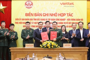 Bắc Giang hợp tác với Viettel phát triển khoa học công nghệ, đổi mới sáng tạo và chuyển đổi số