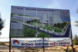Quảng Bình thu hồi đất dự án khu du lịch Indochina do vi phạm nghĩa vụ tài chính