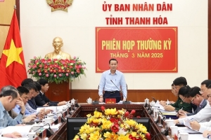 Thanh Hóa: Đánh giá tình hình kinh tế - xã hội quý I, nhiệm vụ trọng tâm quý II