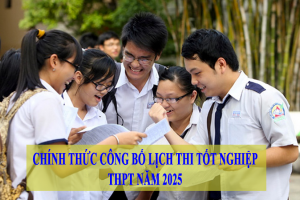 Bộ GD&ĐT chính thức công bố lịch thi tốt nghiệp THPT năm 2025
