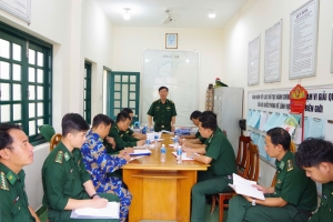 BĐBP Bình Thuận tăng cường tuần tra, xử lý vi phạm khai tác IUU