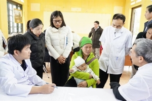 Tổ chức khám sàng lọc miễn phí cho trẻ em khuyết tật tại huyện Bắc Hà