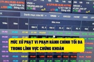 Sẽ tăng mức phạt vi phạm hành chính lĩnh vực chứng khoán lên tới 2,5 tỷ đồng/hành vi