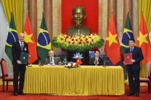 Quan hệ Đối tác chiến lược Việt Nam-Brasil ngày càng đi vào chiều sâu, thực chất và hiệu quả