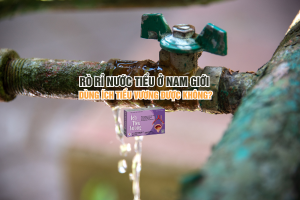 Rò rỉ nước tiểu ở nam giới là bệnh gì? Dùng Ích Tiểu Vương được không?