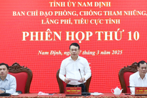 Nam Định tăng cường công tác phòng chống tham nhũng, lãng phí, tiêu cực