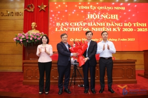 Ông Vũ Quyết Tiến được bầu giữ chức vụ Phó Bí thư Tỉnh ủy Quảng Ninh