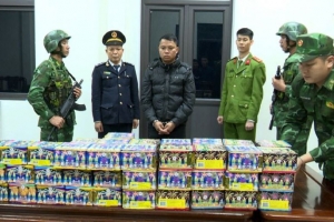 Khởi tố đối tượng mua pháo hoa nổ từ Lào về Việt Nam bán kiếm lời