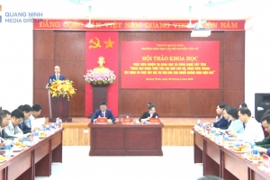 Hội thảo khoa học về phát huy giá trị văn hóa con người Quảng Ninh