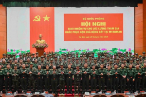 Sáng 31/3, lực lượng cứu hộ của Quân đội Việt Nam sẽ bắt đầu thực hiện nhiệm vụ tại Myanmar