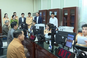Thanh Hóa: Từ ngày 1/4, tiếp nhận hồ sơ cấp đổi, cấp lại Giấy phép lái xe tại 9 điểm công an cấp xã
