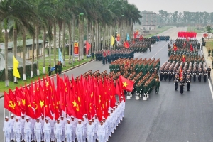 Dự kiến có hơn 13.000 người tham gia diễu binh, diễu hành tại lễ kỷ niệm 50 năm Giải phóng miền Nam