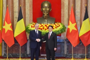 Nhà vua Bỉ Philippe mong muốn cùng Việt Nam hợp tác các lĩnh vực mà hai bên có thế mạnh và tiềm năng