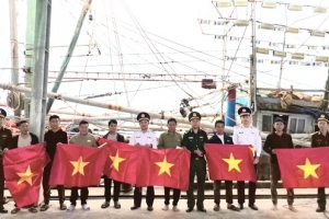 Quảng Trị: Đồn Biên phòng Triệu Vân tuyên truyền chống khai thác IUU cho ngư dân