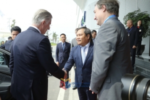 Nhà Vua Vương quốc Bỉ thăm tỉnh Quảng Ninh
