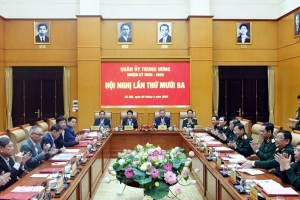 Tổng Bí thư Tô Lâm chủ trì Hội nghị Quân ủy Trung ương lần thứ mười ba