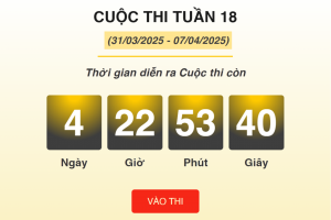 Hơn 4.500 lượt thi “Chống hàng giả và lừa đảo trực tuyến” tuần 18
