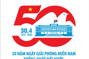 Công bố biểu trưng tuyên truyền Kỷ niệm 50 năm Ngày Giải phóng miền Nam, thống nhất đất nước