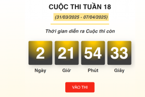 Gần 7.000 lượt thi “Chống hàng giả và lừa đảo trực tuyến” tuần 18