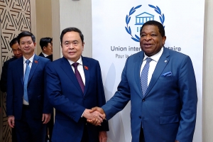 Tổng Thư ký IPU Martin Chungong đánh giá cao đề xuất của Chủ tịch Quốc hội Trần Thanh Mẫn tại IPU-150