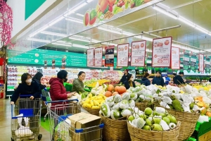 Nam Định tổng mức bán lẻ hàng hóa và doanh thu dịch vụ quý I đạt 21.510 tỷ đồng