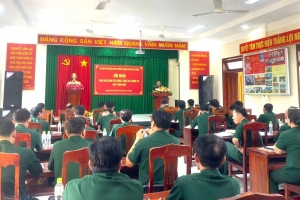 Bộ đội Biên phòng TP. HCM đẩy mạnh công tác Đảng, chính trị gắn với nhiệm vụ bảo vệ chủ quyền biên giới