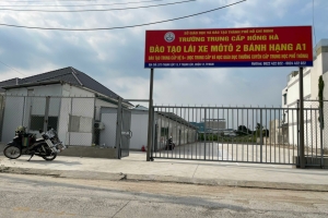 Trường Trung cấp Hồng Hà được phép đào tạo lái xe