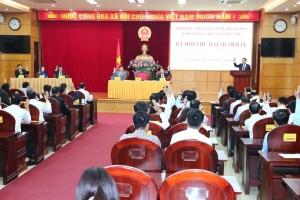 Kỳ họp thứ 27 HĐND tỉnh Thanh Hóa khóa XVIII thông qua nhiều nội dung quan trọng