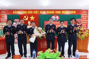 Chi bộ Phòng Phòng chống tội phạm, vi phạm hoàn thành xuất sắc nhiệm vụ được giao