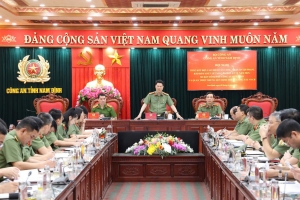 Công an Nam Định đạt nhiều kết quả tích cực trong công tác quý I/2025