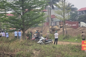 Tổ chức cưỡng chế thu hồi đất khu đô thị phục vụ Khu công nghiệp Thuận Thành III -phân khu B
