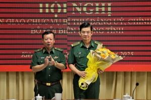 BĐBP Kiên Giang bàn giao chức trách, nhiệm vụ Bí thư Đảng ủy, Chính ủy