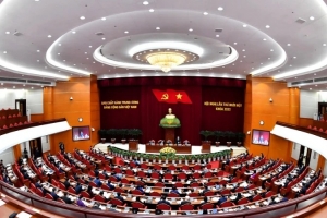 Thông cáo báo chí về ngày làm việc thứ nhất của Hội nghị Trung ương 11 khóa XIII