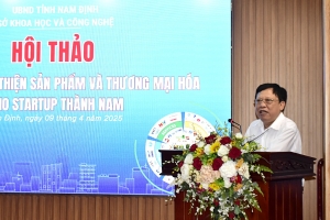Tổ chức Hội thảo “Giải pháp hoàn thiện sản phẩm và thương mại hóa cho Startup Thành Nam”