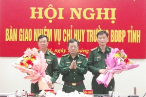 Bộ đội Biên phòng tỉnh Quảng Trị: Tổ chức Hội nghị bàn giao nhiệm vụ Chỉ huy trưởng Bộ đội Biên phòng tỉnh