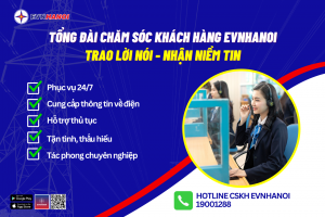 EVNHANOI: Ứng dụng Tổng đài thông minh
