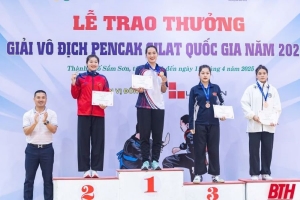 Hà Tĩnh giành 2 huy chương tại Giải vô địch Pencak Silat quốc gia 2025