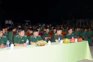 Nhà hát kịch nói Quân đội biểu diễn phục vụ cán bộ, chiến sĩ Bộ đội Biên phòng tỉnh An Giang
