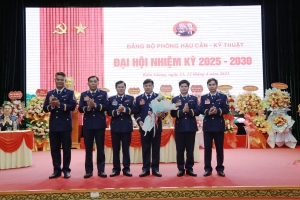 Đảng bộ Phòng Hậu cần – Kỹ thuật: Hoàn thành tốt các nhiệm vụ chính trị trọng tâm