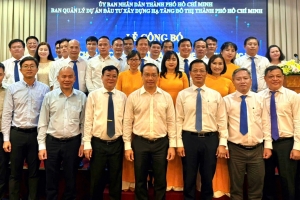 Thành lập Ban Quản lý Dự án đầu tư xây dựng hạ tầng đô thị TP. Hồ Chí Minh